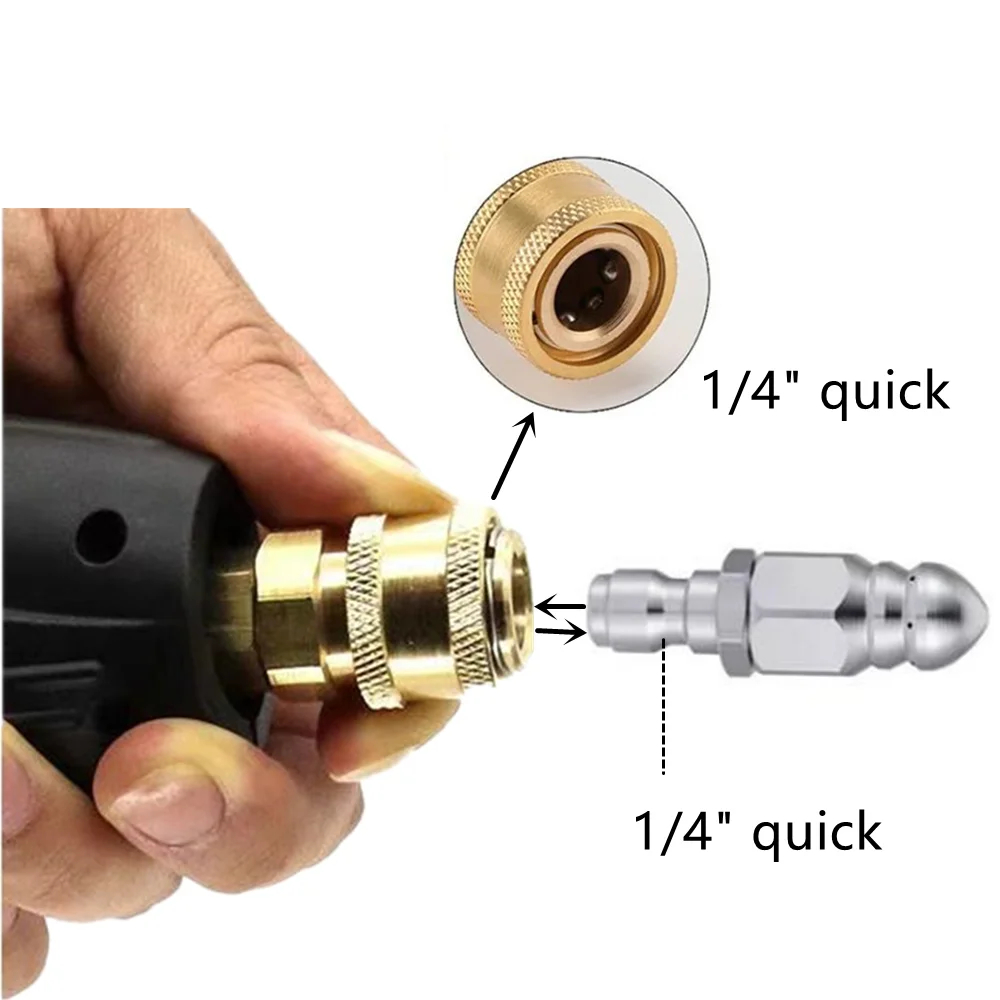Water Jet High Pressure Spraye - مراجعة Drain Pipe Clip وسعره