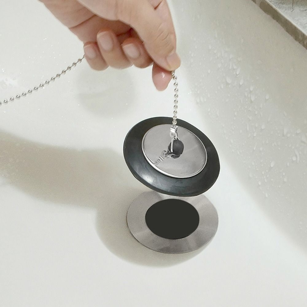 1Pcs Durable Rubber Tub Stoppe - مراجعة Drain Pipe Clip وسعره