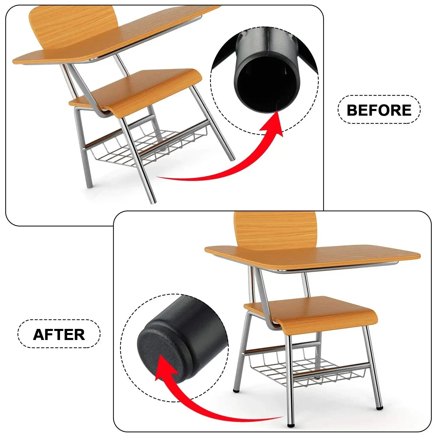 Black Round Pipe Plug 10-60mm  - مراجعة Plastic Pipe Clip وسعره