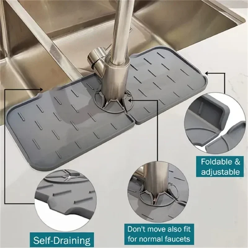 Kitchen Gadgets Silicone Fauce - مراجعة Silicone Tap Washer وسعره