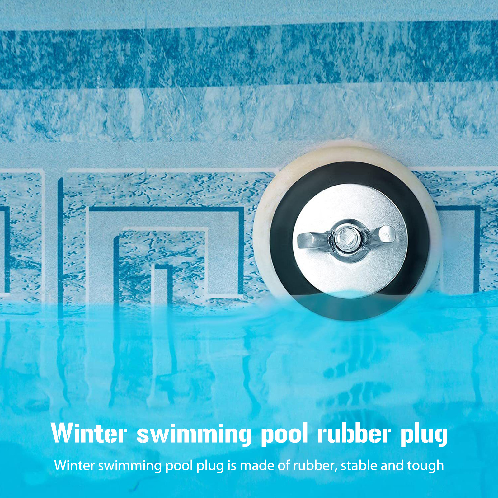 Rubber Winter Antifreeze Pool  - مراجعة Drain Pipe Clip وسعره