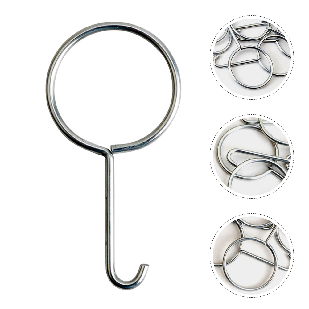 10 Pcs Stainless Steel Drain G - مراجعة Drain Pipe Clip وسعره
