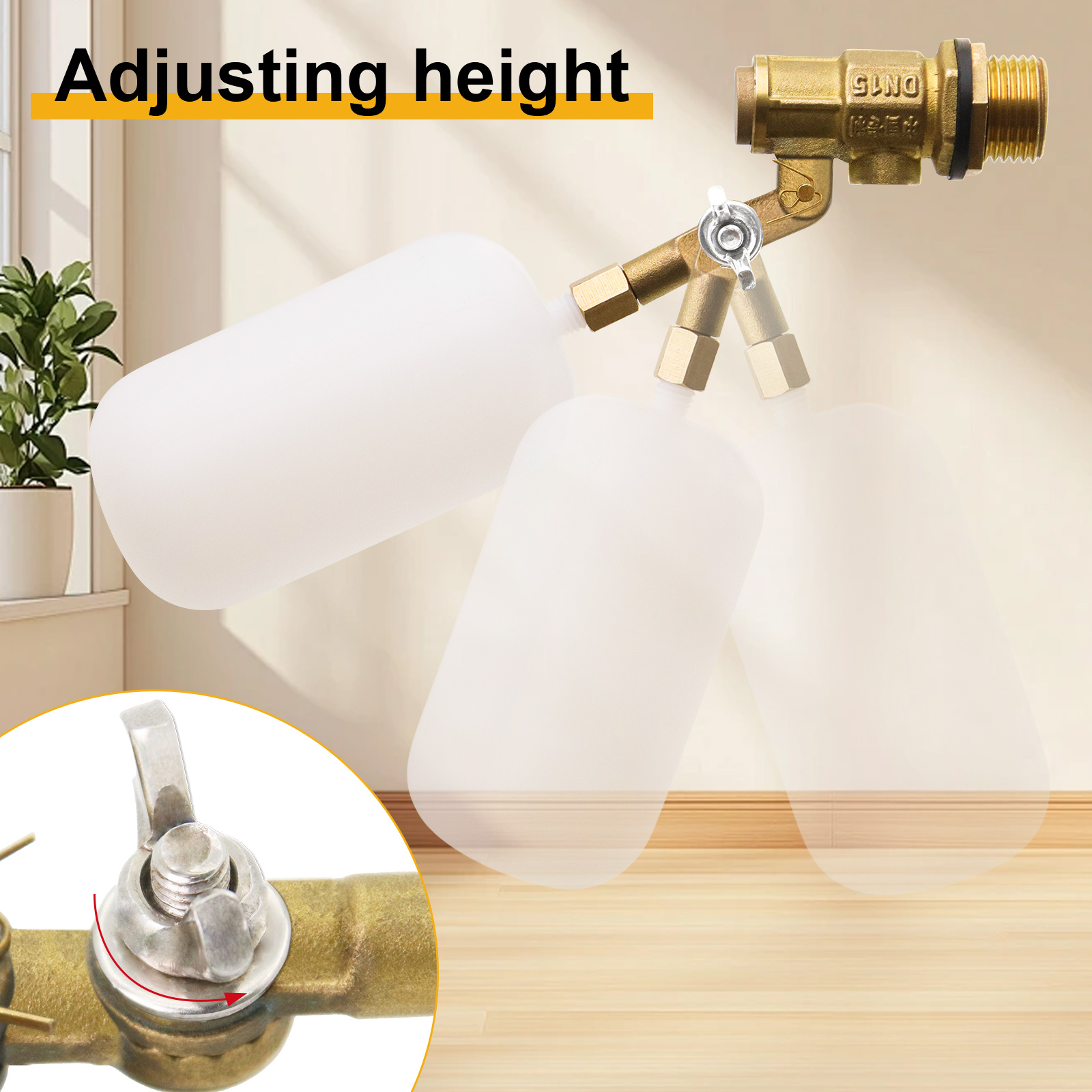 1/2 Inch Copper Calve Float Ba - مراجعة Float Ball Valve وسعره