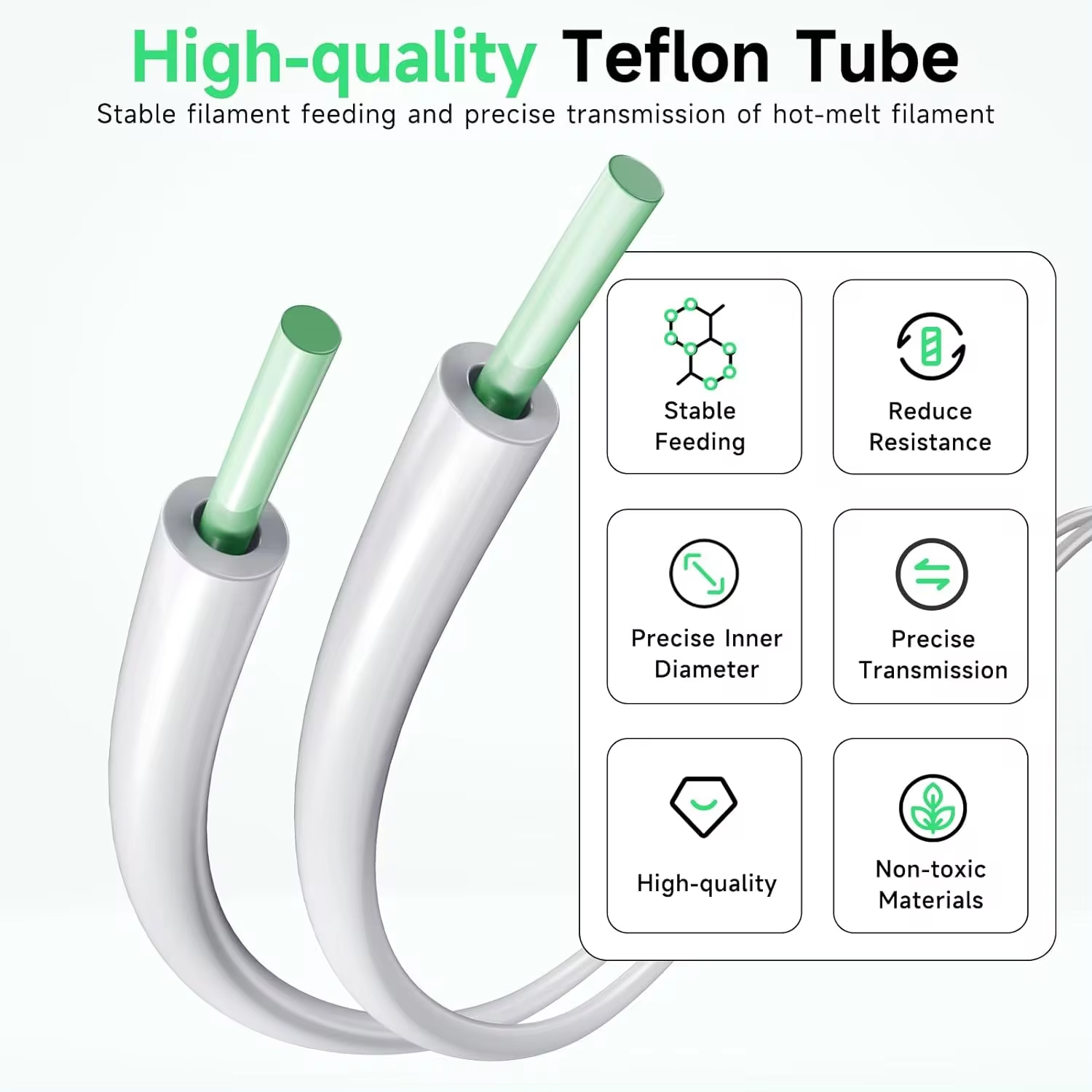 PTFE Tube for Bambu Lab P1P AM - مراجعة Ptfe Tape Thread وسعره