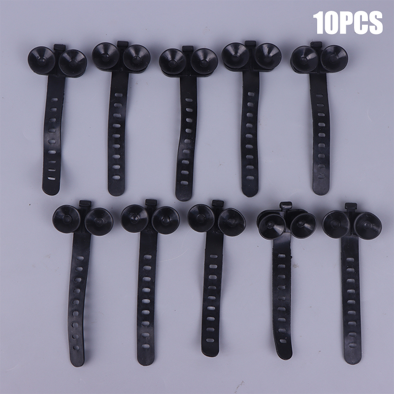 10Pcs/set Fish Tank Tie Suctio - مراجعة Plastic Pipe Clip وسعره