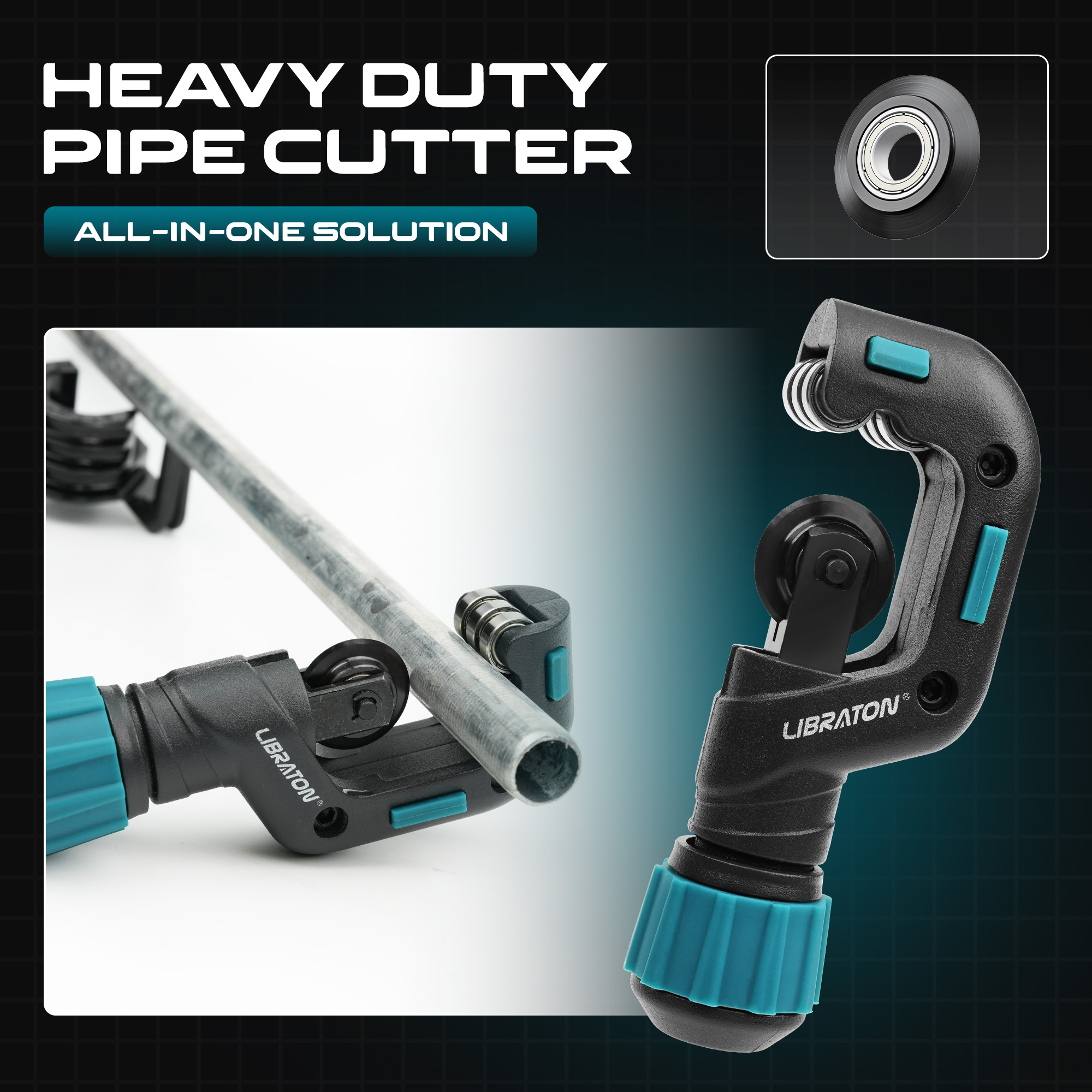 LIBRATON Pipe Cutter With Blad - مراجعة Pipe Cutter Ratchet وسعره