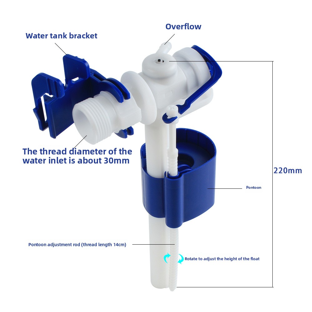 Toilet Fill Valve Flushing Val - مراجعة Toilet Fill Valve وسعره