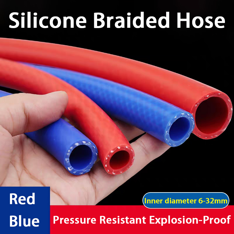 1 Meter Thickening Silicone Tu - مراجعة Flexible Hose Braided وسعره