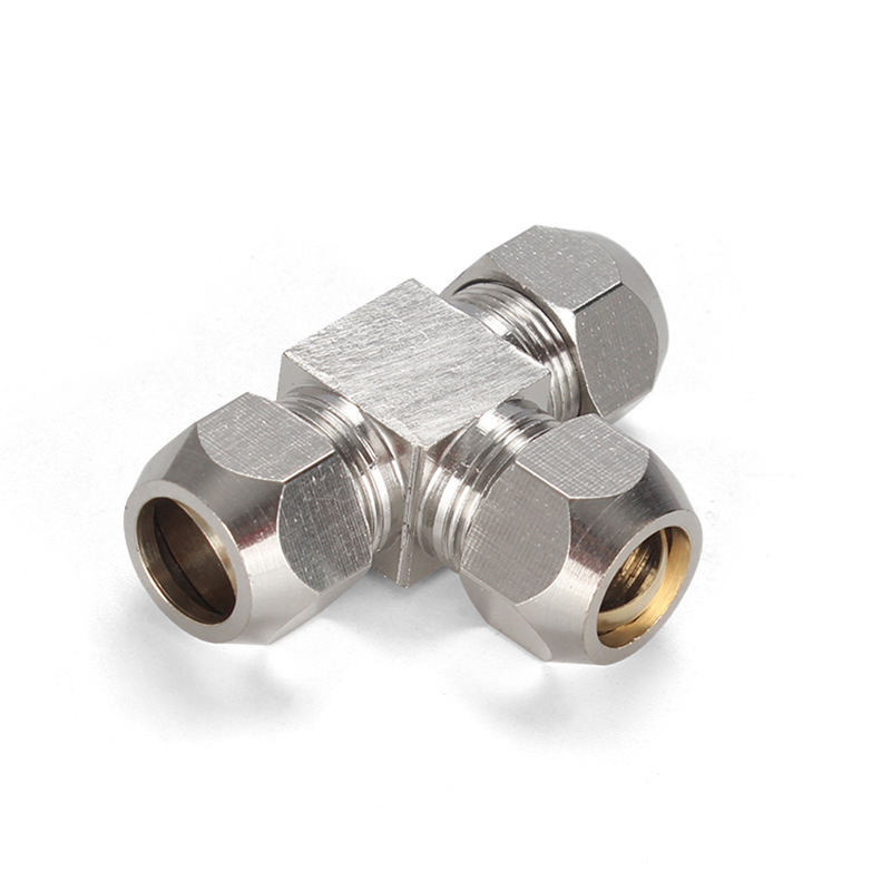 1PCS Pneumatic Fittings Brass  - مراجعة Compression Fitting Brass وسعره