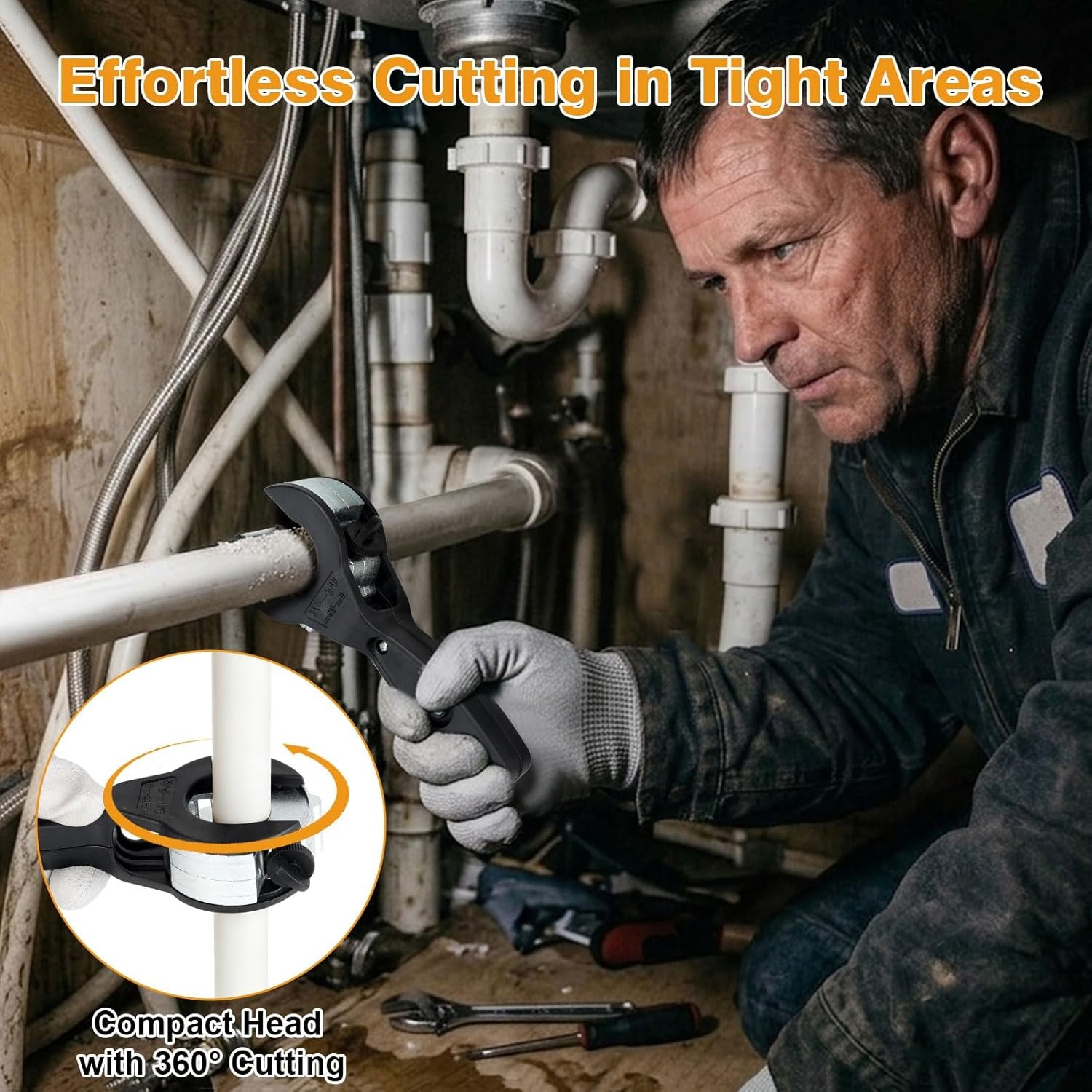 Ratcheting Pipe Cutter Tool fo - مراجعة Pipe Cutter Ratchet وسعره