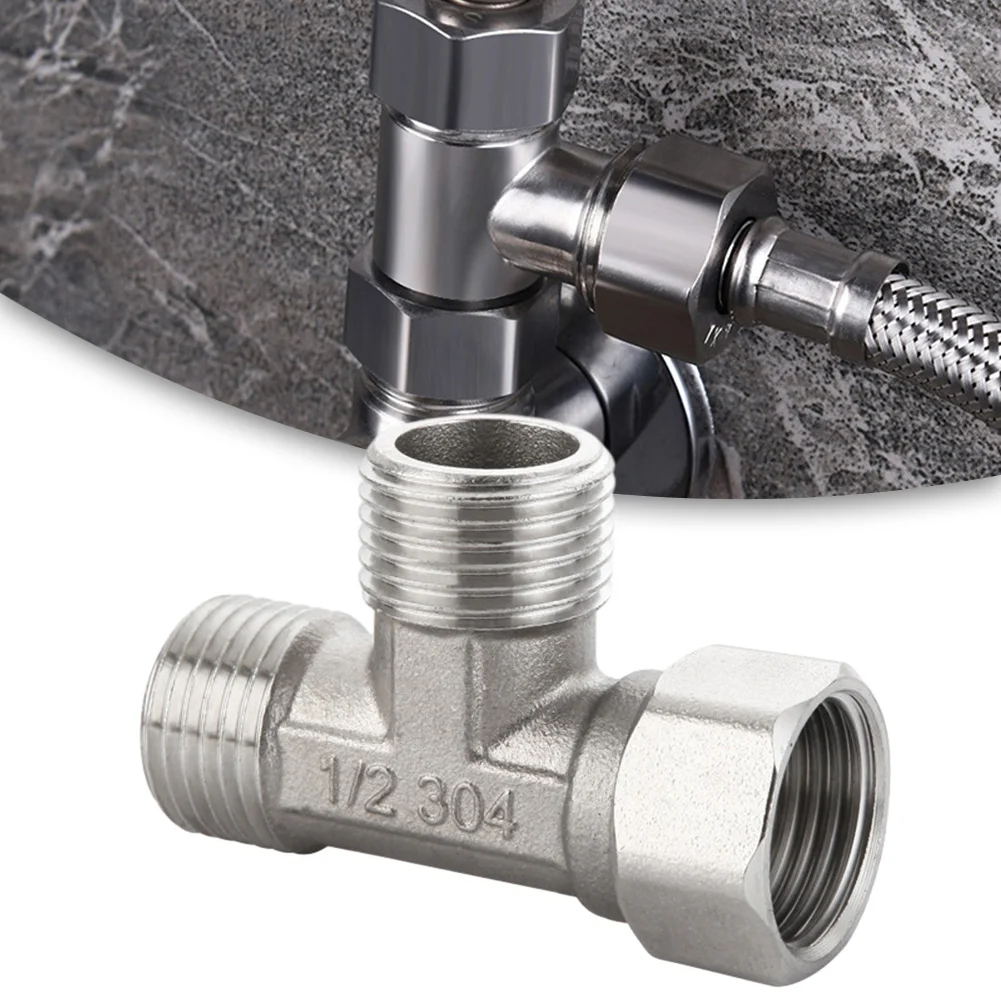 Stainless Steel T Adapter G1/  - مراجعة Shower Valve Cartridge وسعره