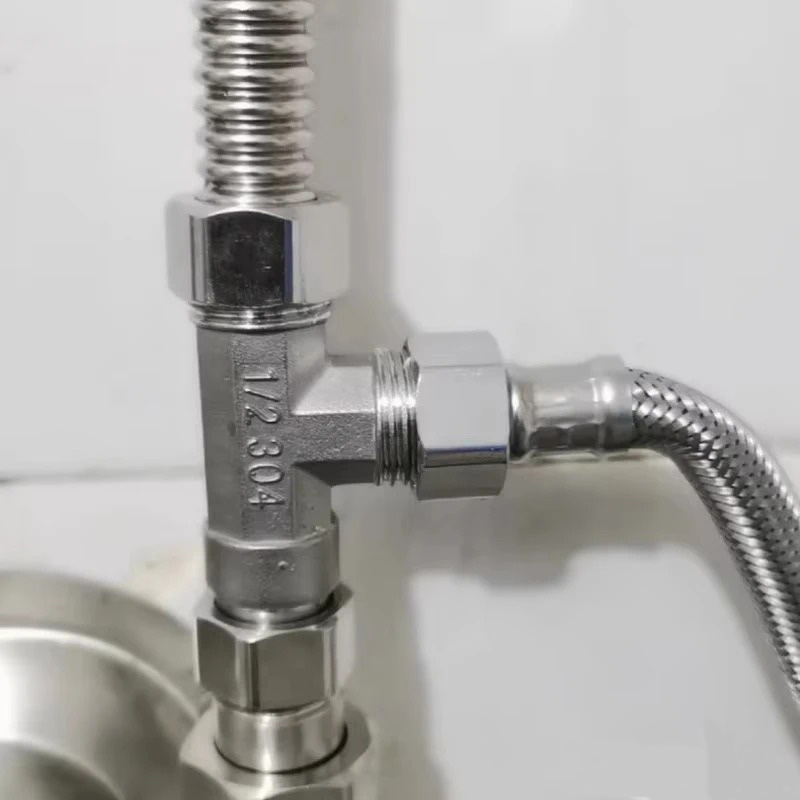 Stainless Steel T Adapter G1/  - مراجعة Shower Valve Cartridge وسعره