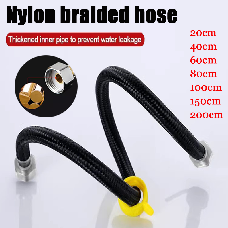 20/40/60/80/100/150/200CM Nylo - مراجعة Flexible Hose Braided وسعره