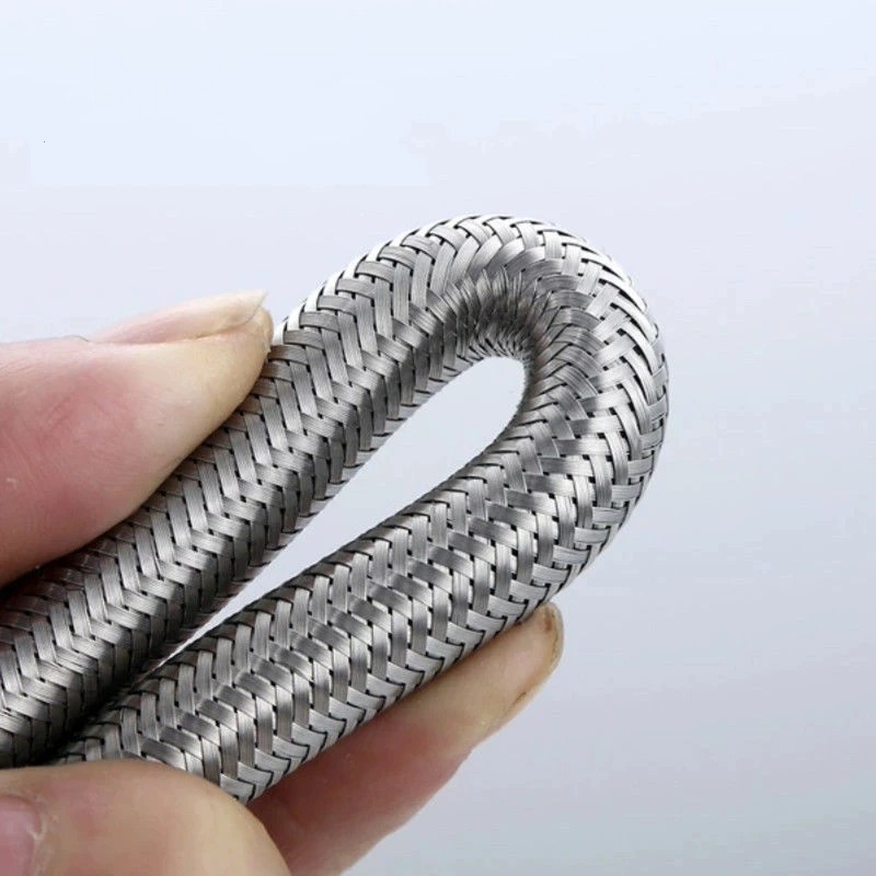 304 Stainless Steel Faucet Bra - مراجعة Flexible Hose Braided وسعره