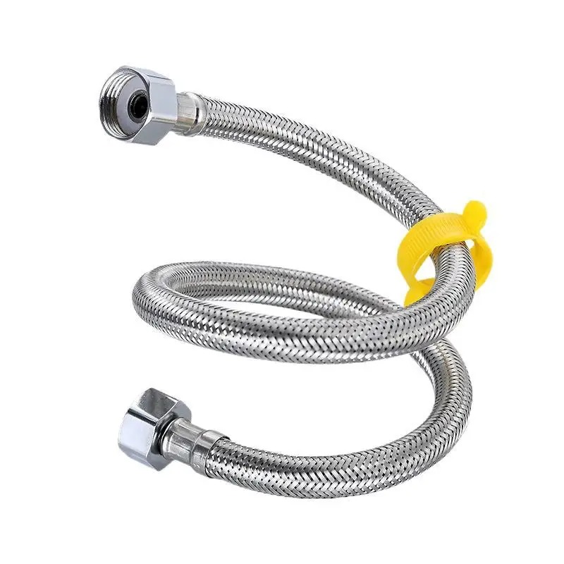 304 Stainless Steel Faucet Bra - مراجعة Flexible Hose Braided وسعره