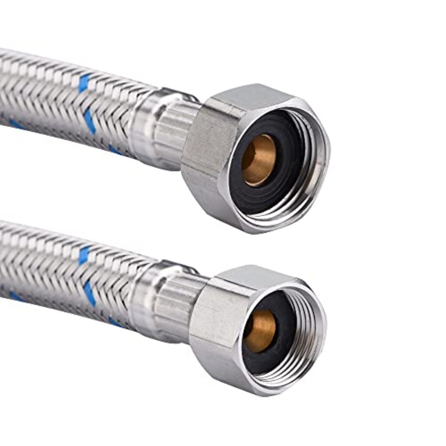 Length Faucet Flexible Hose 1/ - مراجعة Flexible Hose Braided وسعره
