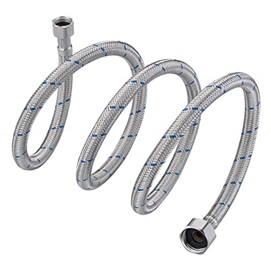 Length Faucet Flexible Hose 1/ - مراجعة Flexible Hose Braided وسعره