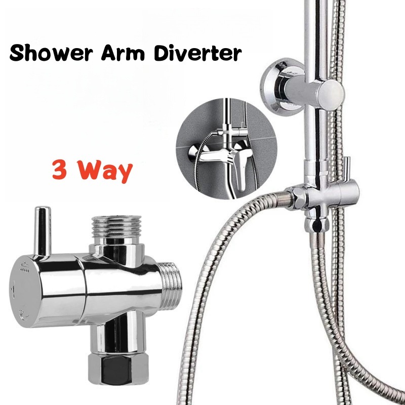 Brass Metal 3 Way Shower Head  - مراجعة Shower Valve Cartridge وسعره