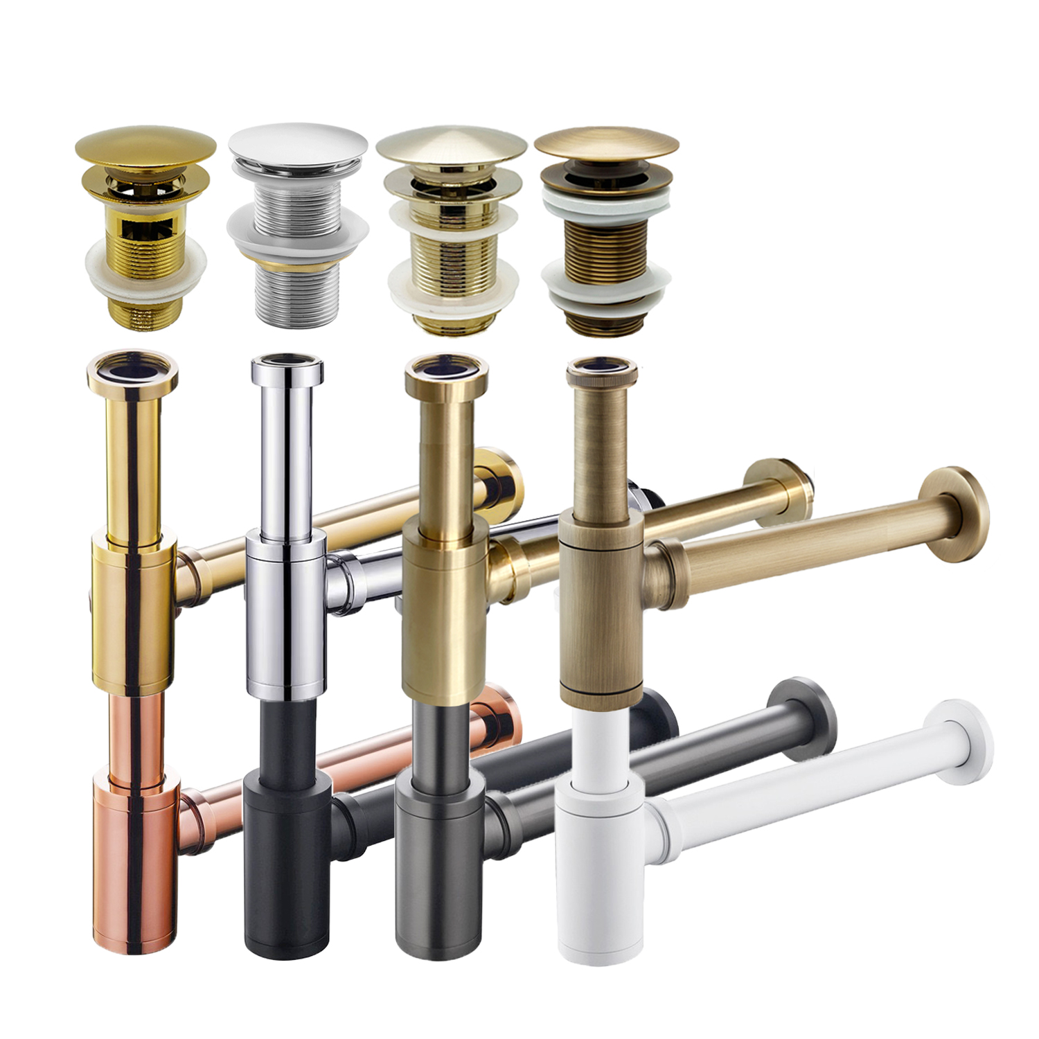 Bathroom Sink Bottle Trap Wash - مراجعة Drain Pipe Clip وسعره