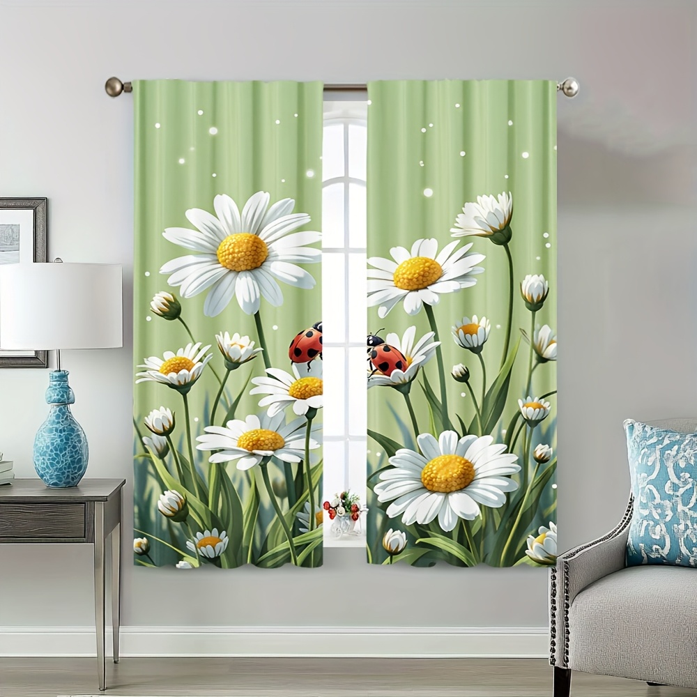 Graceful green daisy pattern P - مراجعة Pipe Bending Spring وسعره
