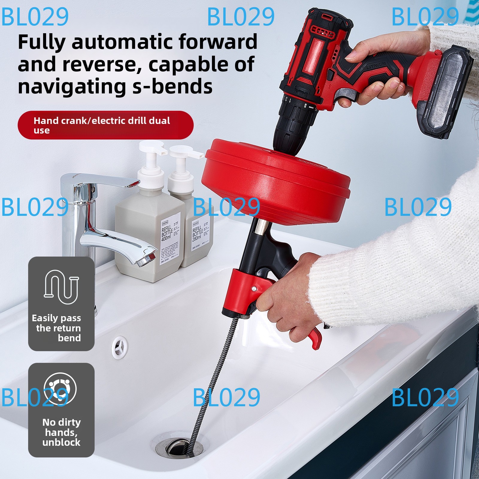 Professional Drain Snake Auger - مراجعة Drain Snake Flexible وسعره