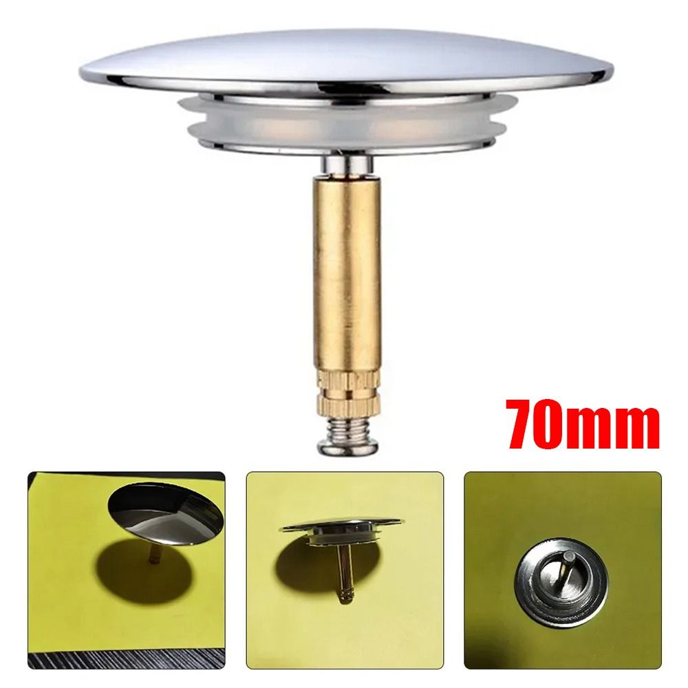 1Pcs New Pop Up Waste Stopper  - مراجعة Drain Pipe Clip وسعره
