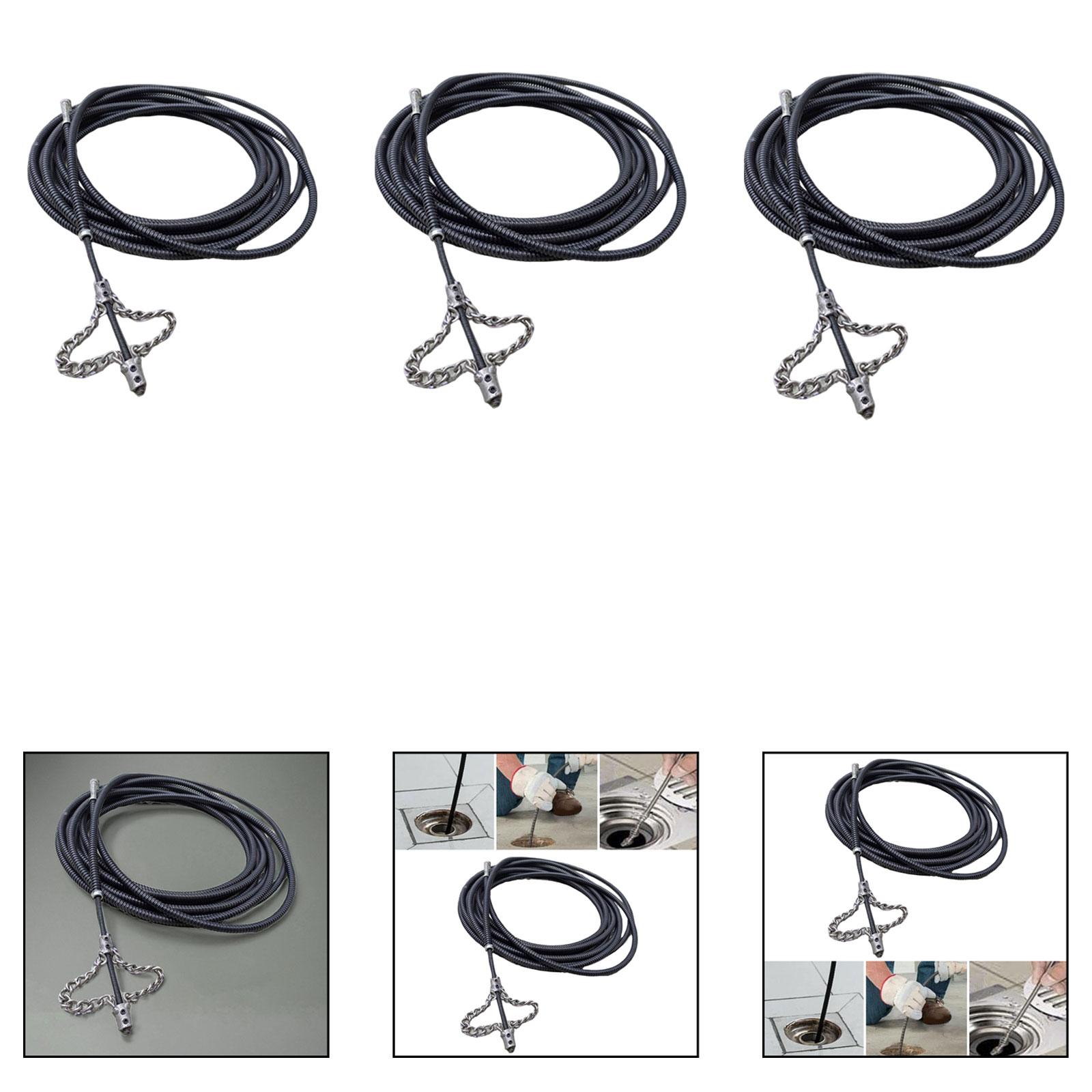 Plumbing Snake Metal Drain Cle - مراجعة Drain Snake Flexible وسعره