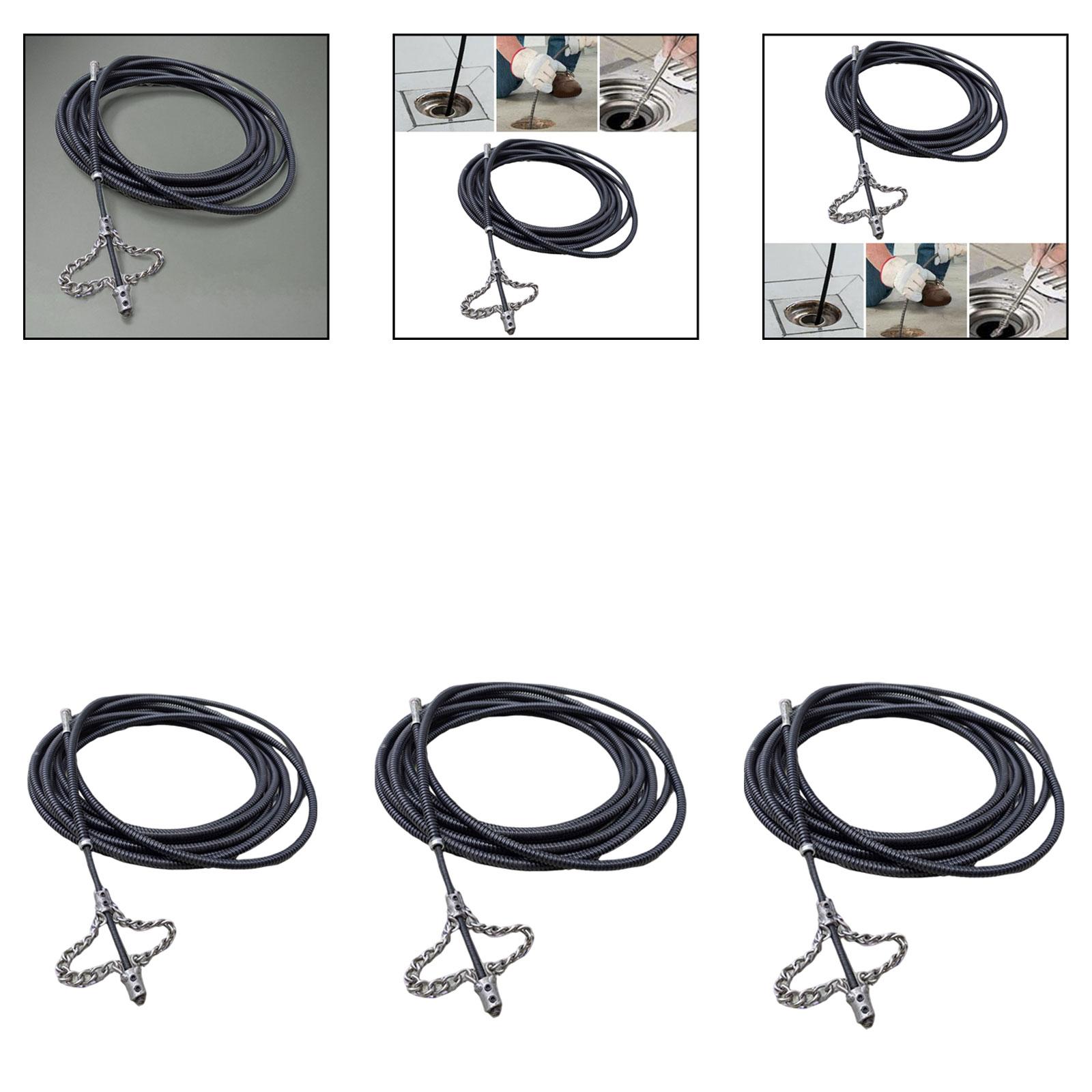 Plumbing Snake Metal Drain Cle - مراجعة Drain Snake Flexible وسعره