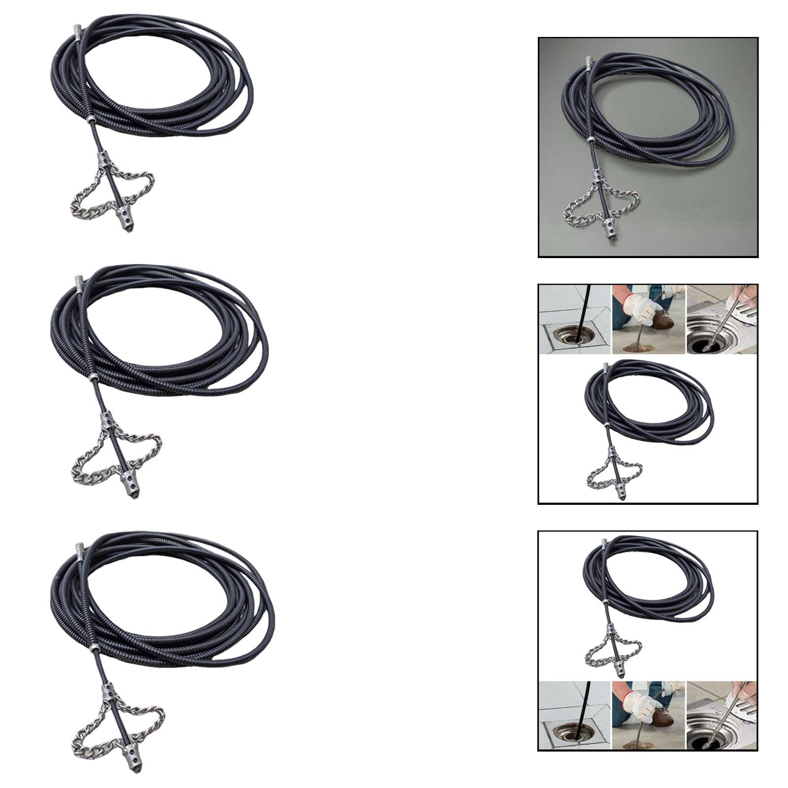 Plumbing Snake Metal Drain Cle - مراجعة Drain Snake Flexible وسعره