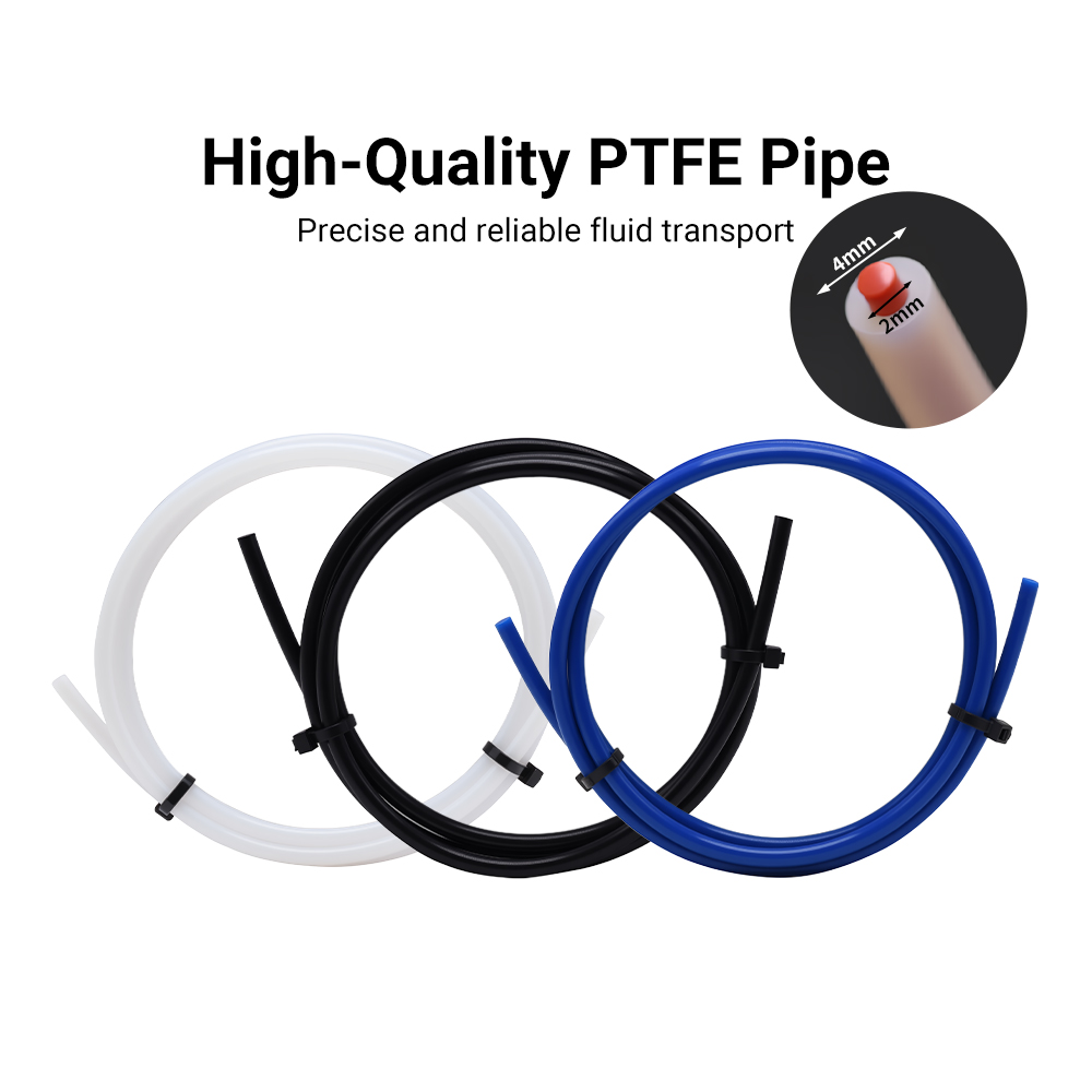 1M PTFE Tube 2x4mm MK8 Hot End - مراجعة Ptfe Tape Thread وسعره