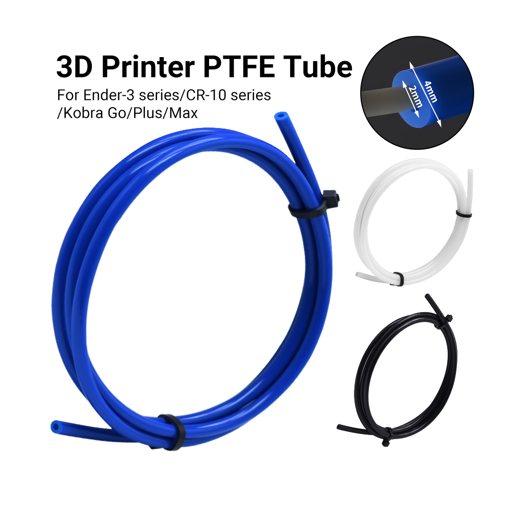 1M PTFE Tube 2x4mm MK8 Hot End - مراجعة Ptfe Tape Thread وسعره
