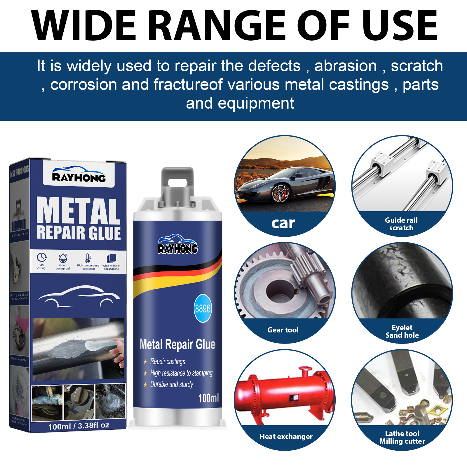 100ml Industrial Metal AB Cast - مراجعة Solvent Weld Cement وسعره