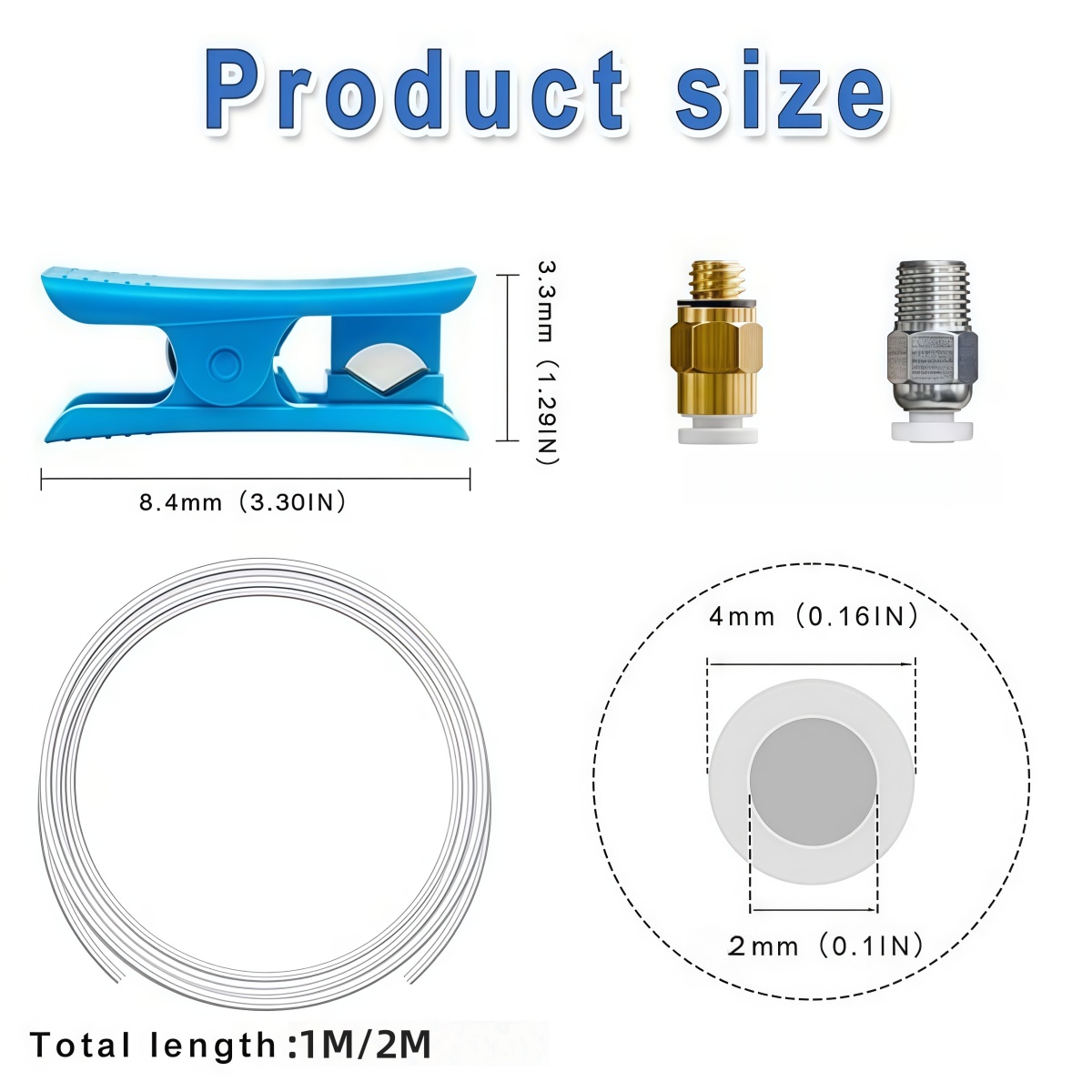 Creality 3D Printer PTFE Tube， - مراجعة Ptfe Tape Thread وسعره