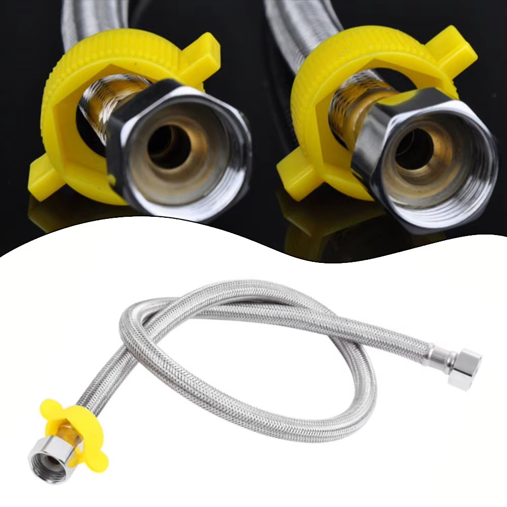 30/50cm 1/2 Inch Plumbing Expl - مراجعة Flexible Hose Braided وسعره