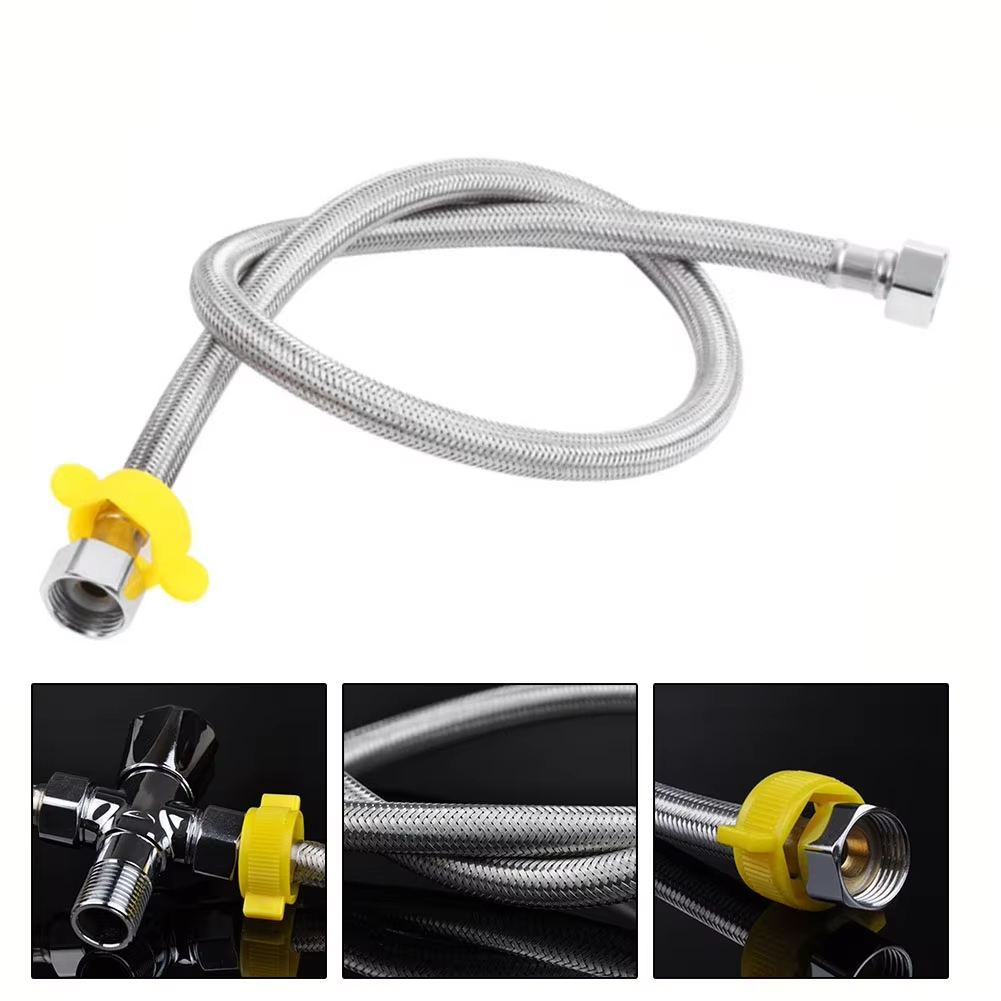 30/50cm 1/2 Inch Plumbing Expl - مراجعة Flexible Hose Braided وسعره
