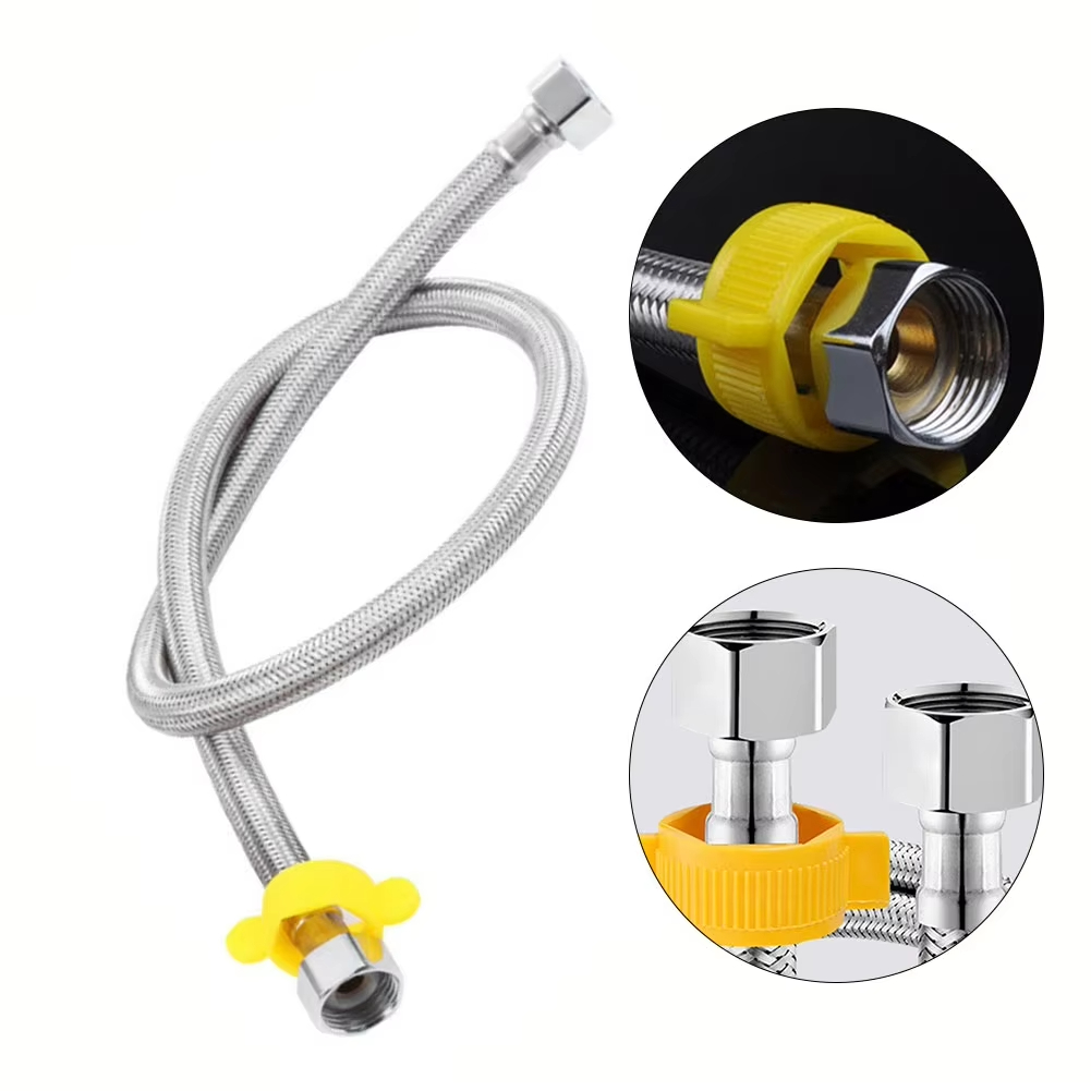 30/50cm 1/2 Inch Plumbing Expl - مراجعة Flexible Hose Braided وسعره