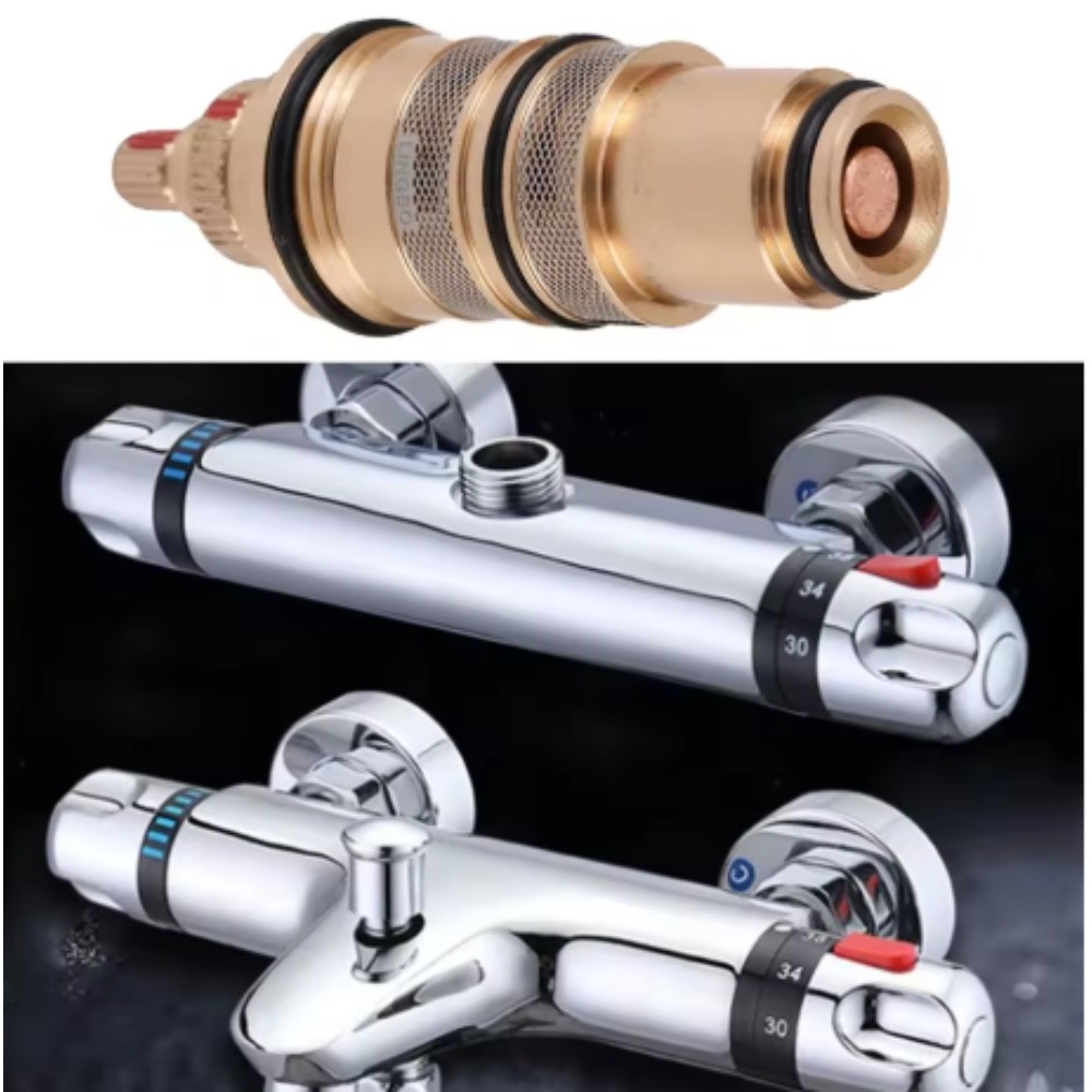 Brass Shower Thermostatic Cart - مراجعة Shower Valve Cartridge وسعره