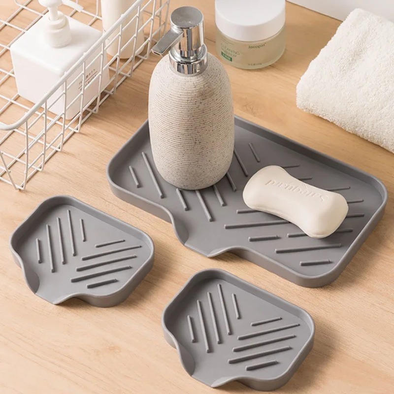 Self Draining Soap Bar Holder  - مراجعة Silicone Tap Washer وسعره