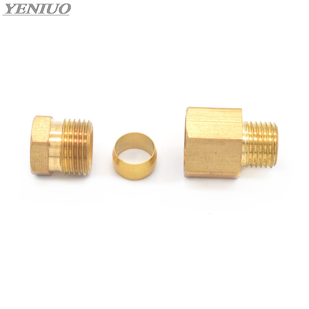 Compression Ferrule Tube Compr - مراجعة Compression Fitting Brass وسعره