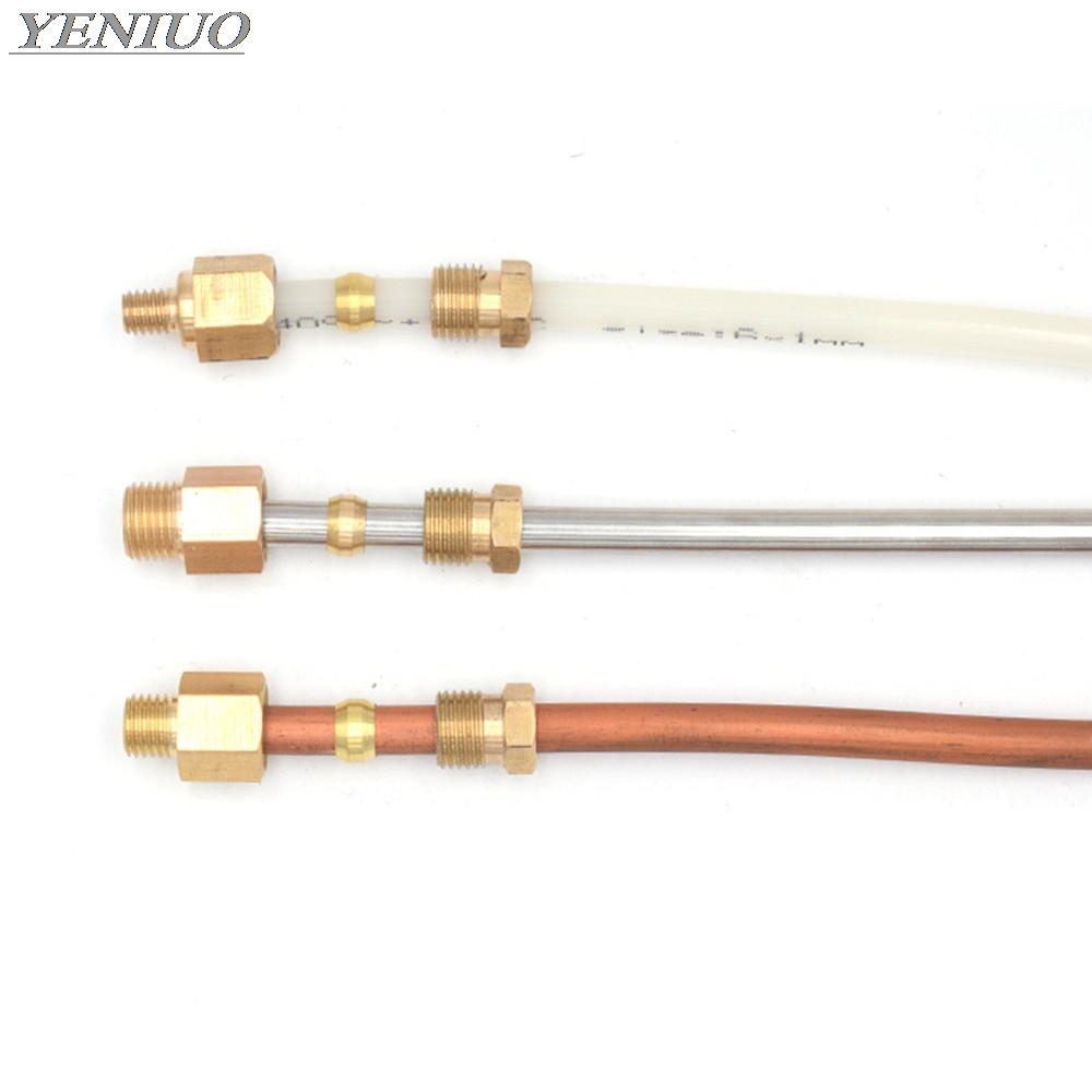 Compression Ferrule Tube Compr - مراجعة Compression Fitting Brass وسعره