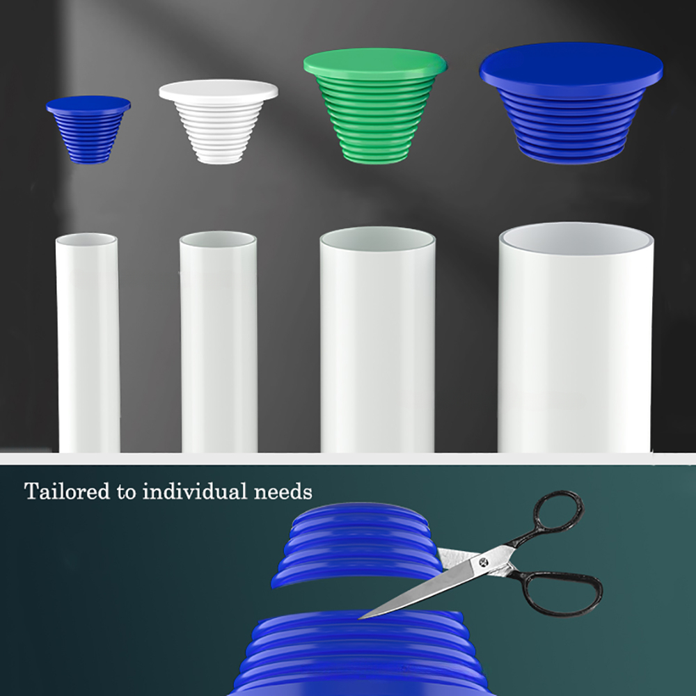 Silicone Sewer Pipe Sealing Ri - مراجعة Drain Pipe Clip وسعره