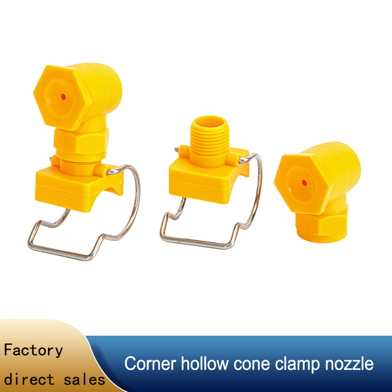 Plastic snap-on corner hollow  - مراجعة Plastic Pipe Clip وسعره