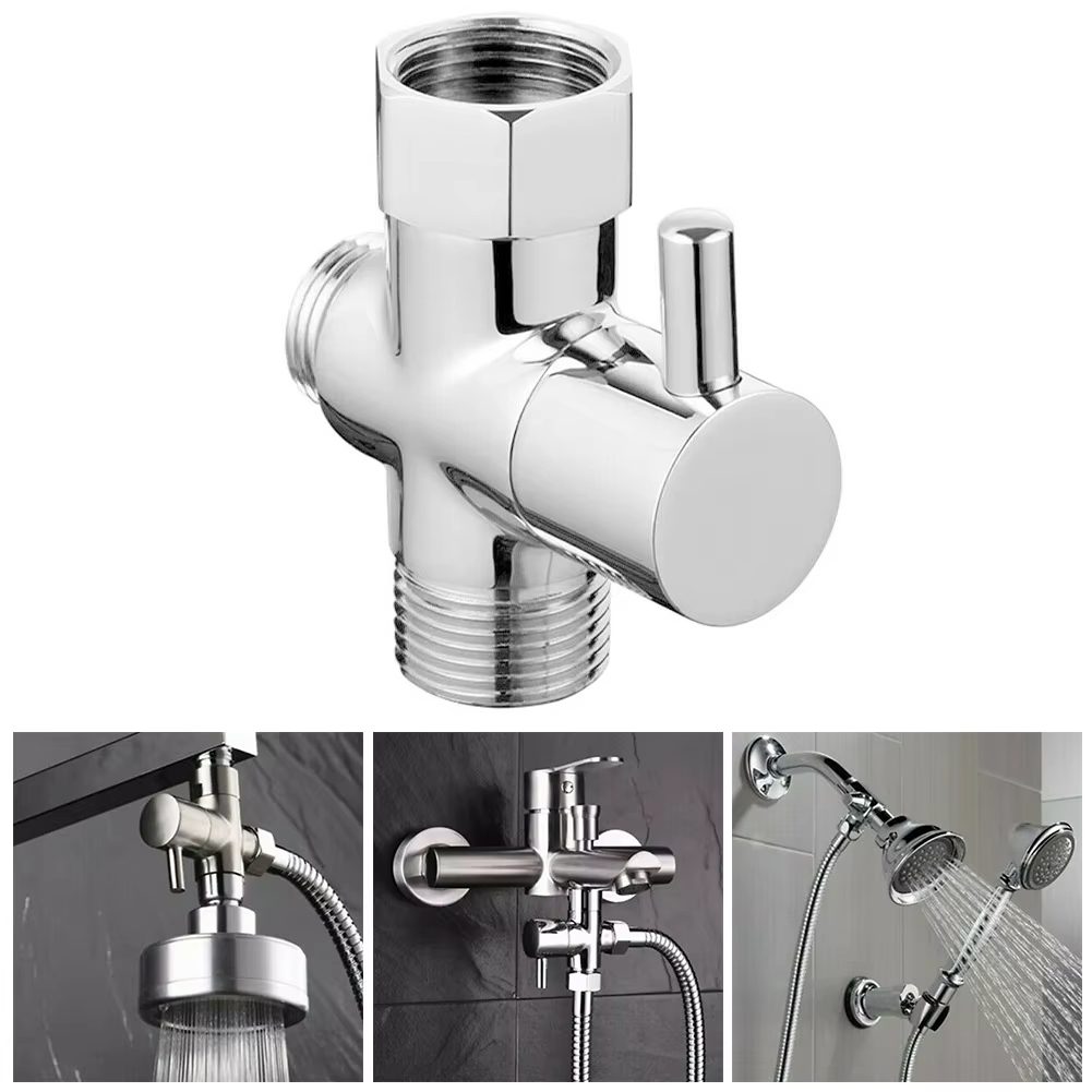 G1/2in 3 Way Diverter Valve T- - مراجعة Shower Valve Cartridge وسعره