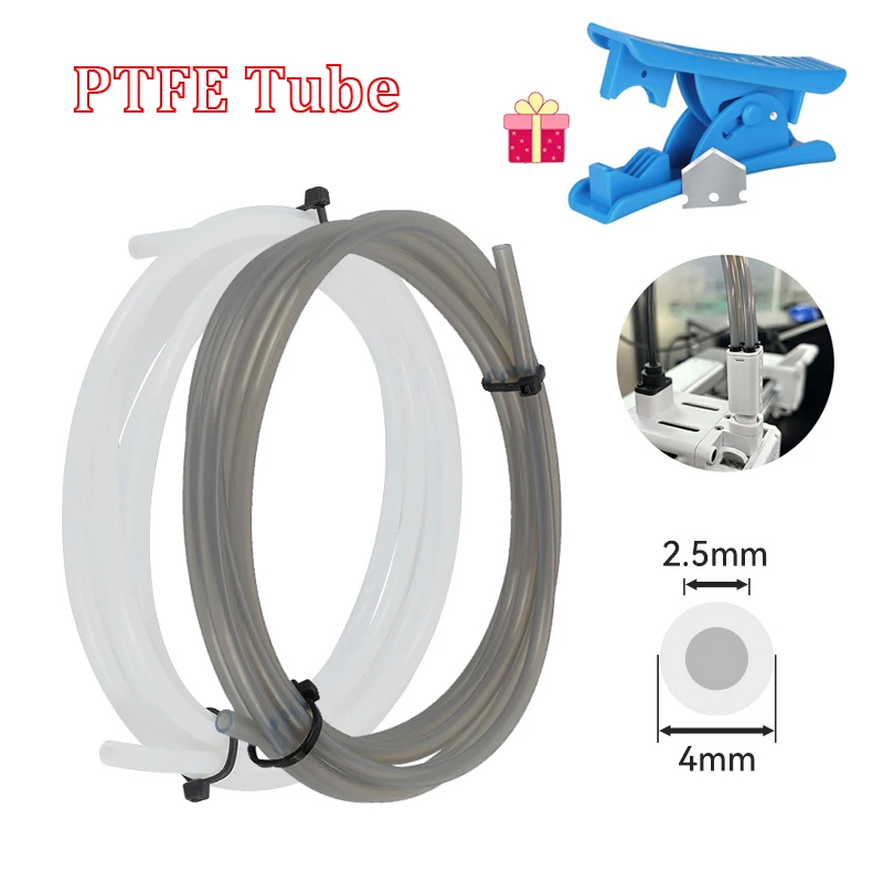 For Bambu Lab Ptfe Tube 2 5mm  - مراجعة Ptfe Tape Thread وسعره