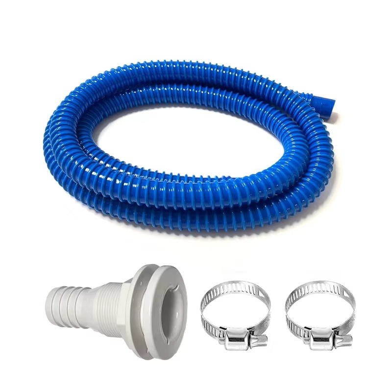 1Set Bilge Pump Hose, 1-1/8 In - مراجعة Flexible Hose Braided وسعره