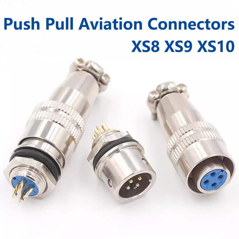 5/20PCS XS8 XS9 XS10 Aviation  - مراجعة Push Fit Connector وسعره