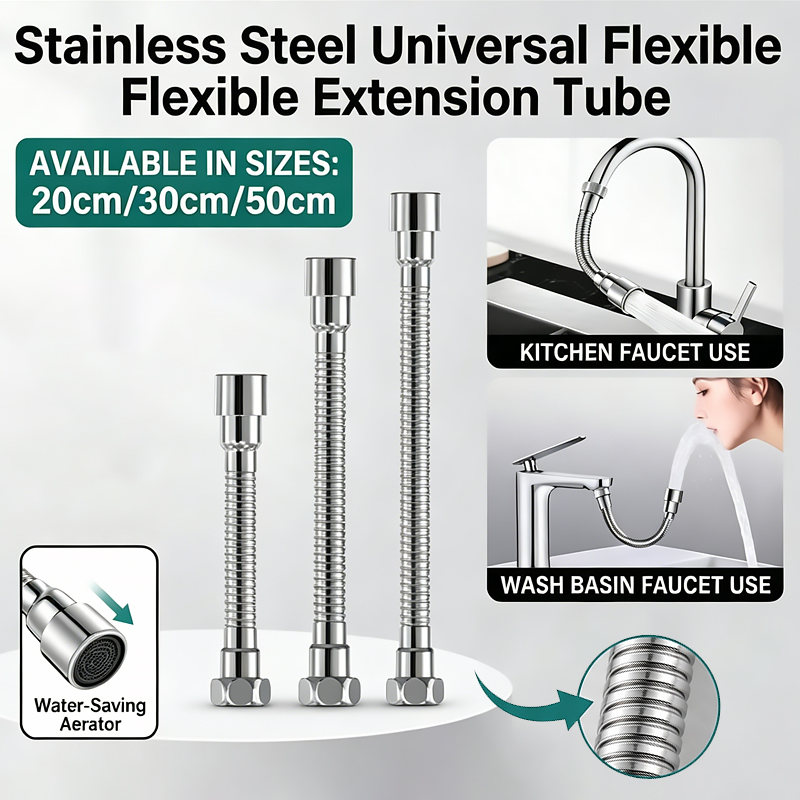 360° Flexible Stainless Steel  - مراجعة Flexible Hose Braided وسعره