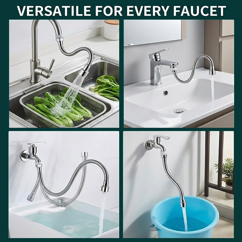 360° Flexible Stainless Steel  - مراجعة Flexible Hose Braided وسعره