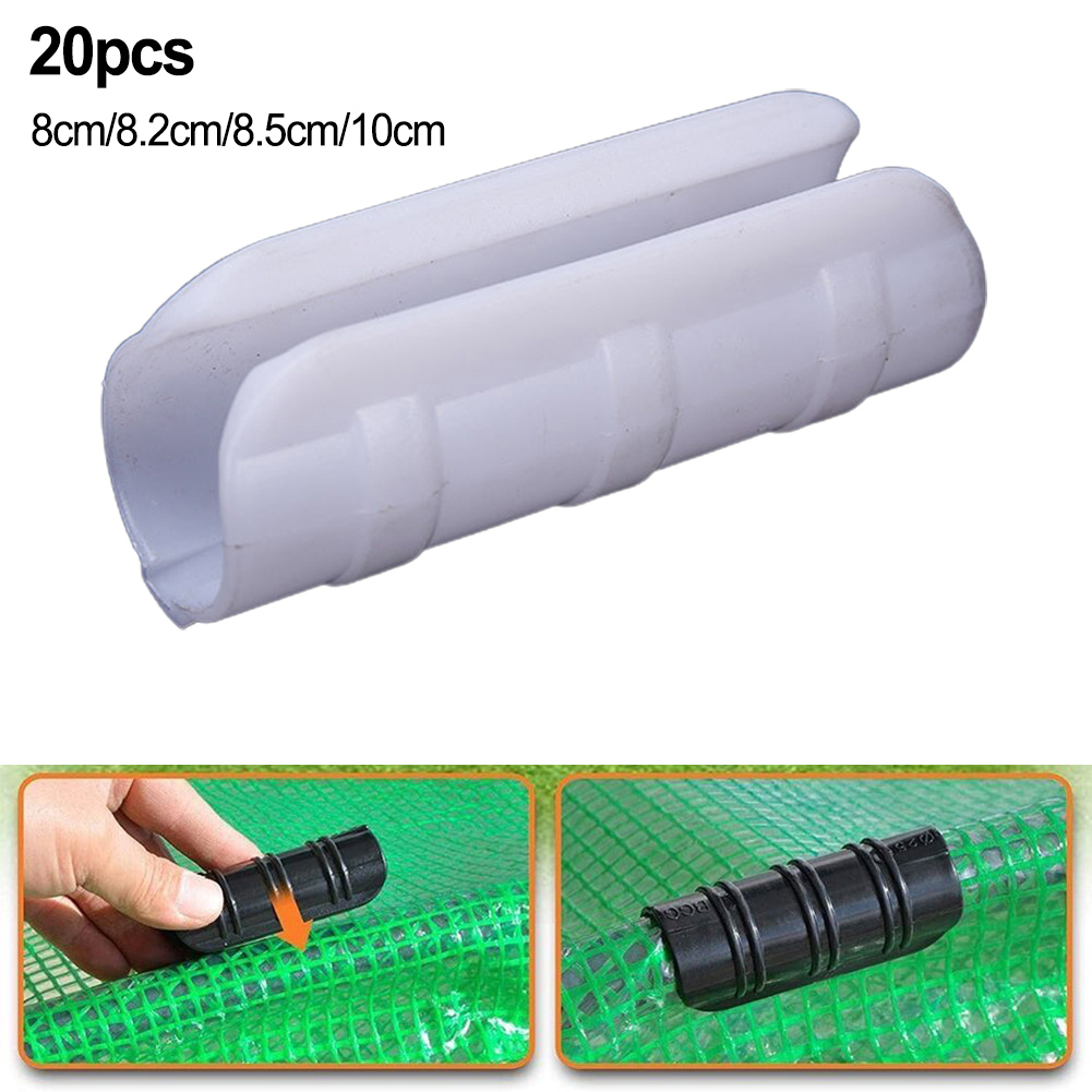20Pc Greenhouse Frame Film Buc - مراجعة Plastic Pipe Clip وسعره
